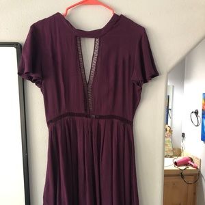 Volcom Maroon Dress
